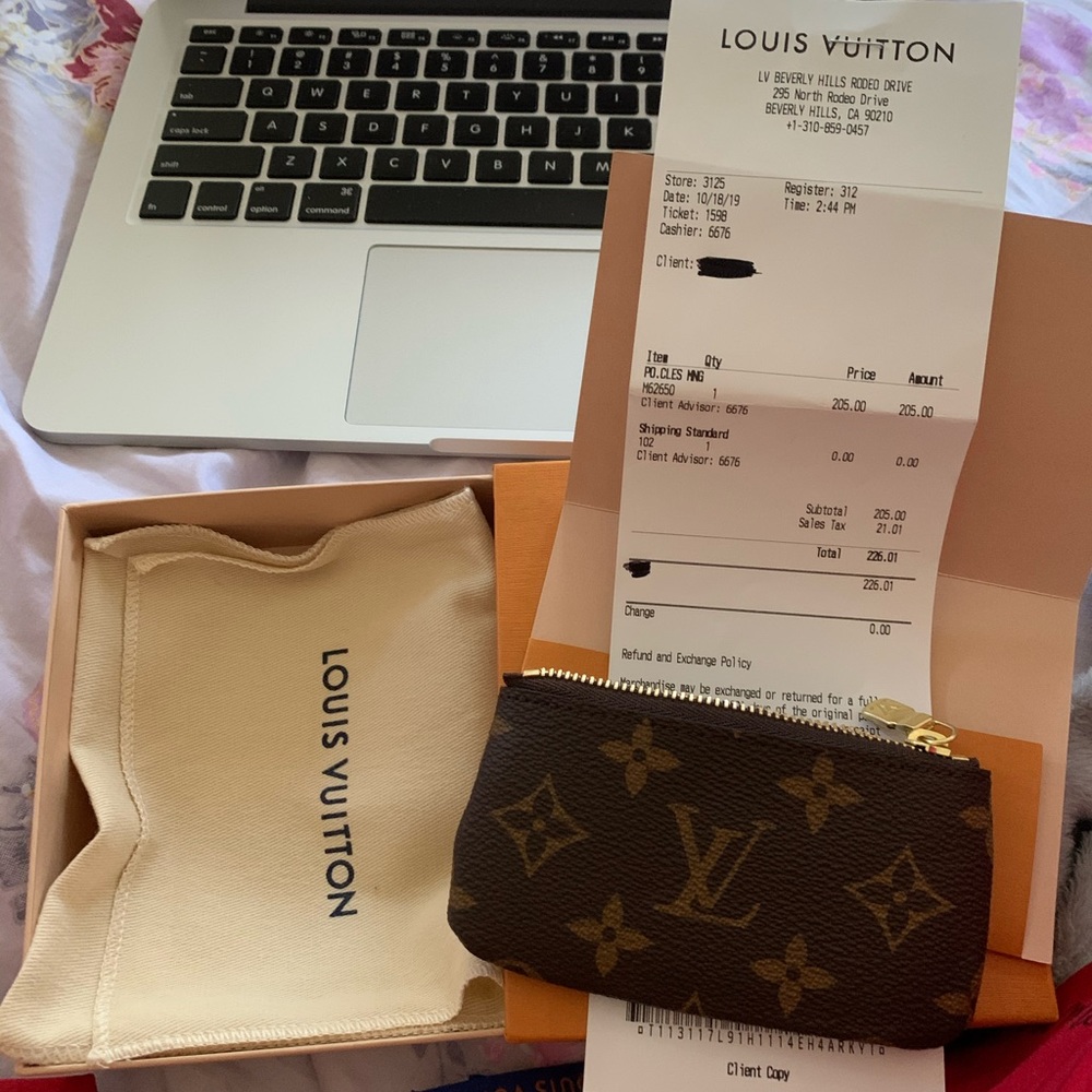 Louis vuitton key pouch